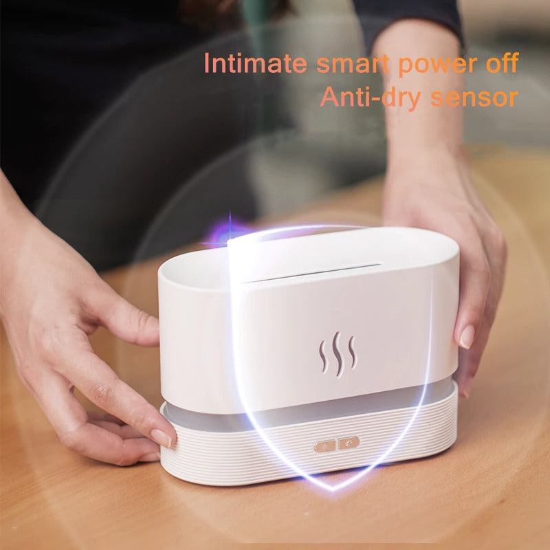 Flame shaped humidifier