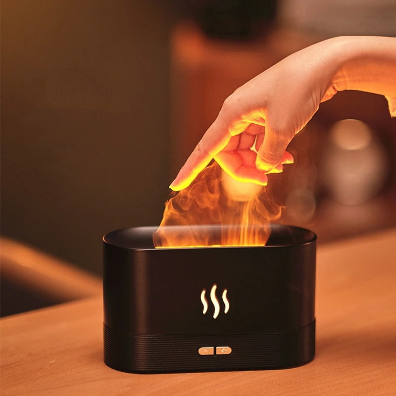 Flame shaped humidifier