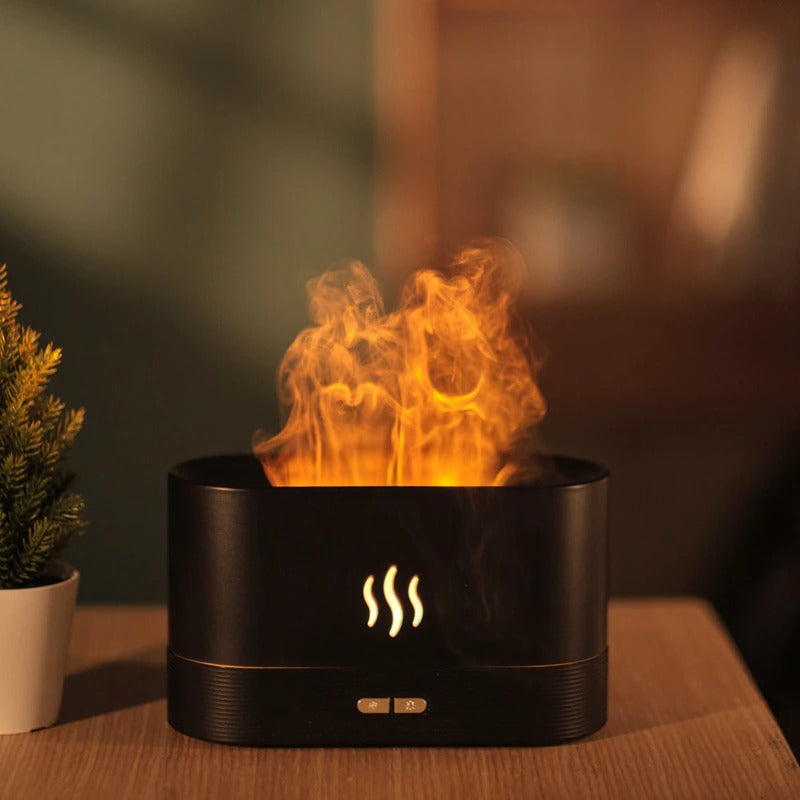 Flame shaped humidifier