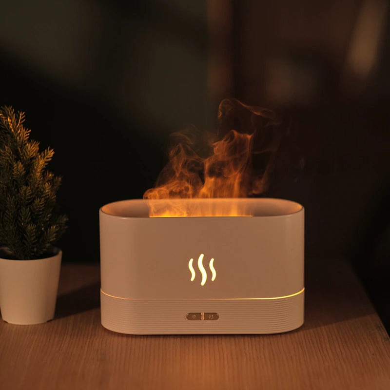 Flame shaped humidifier