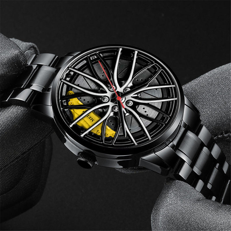 Sporty Wheel-Inspired Watch