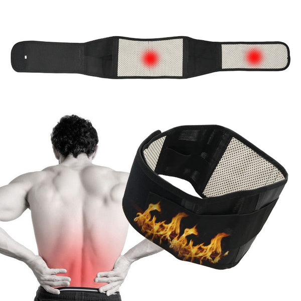 Tourmaline Belt - Self-heating Magnetic Therapy for Pain