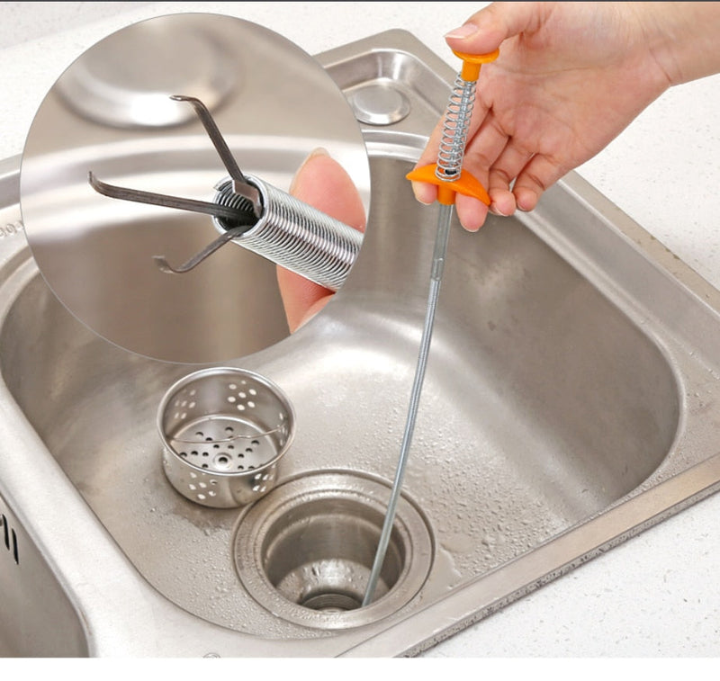 Sink Cleaner for Box Drains - Mechanical Grapple