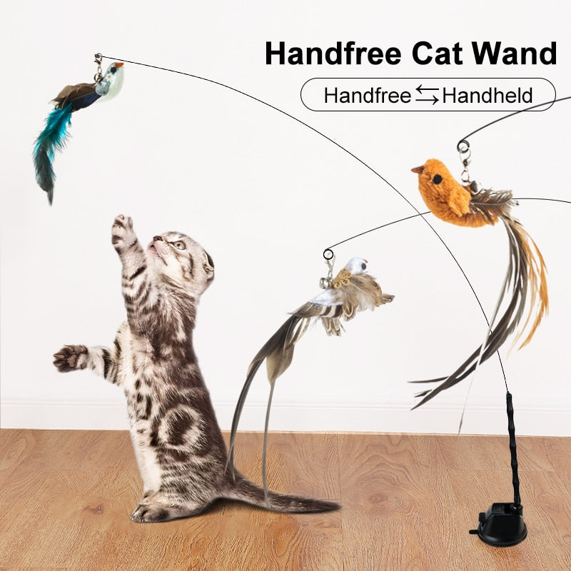 Interactive Toy For Birds And Cats