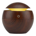 Portable Wooden Air Humidifier with LED