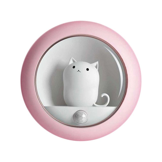 Cat Night light with motion sensor