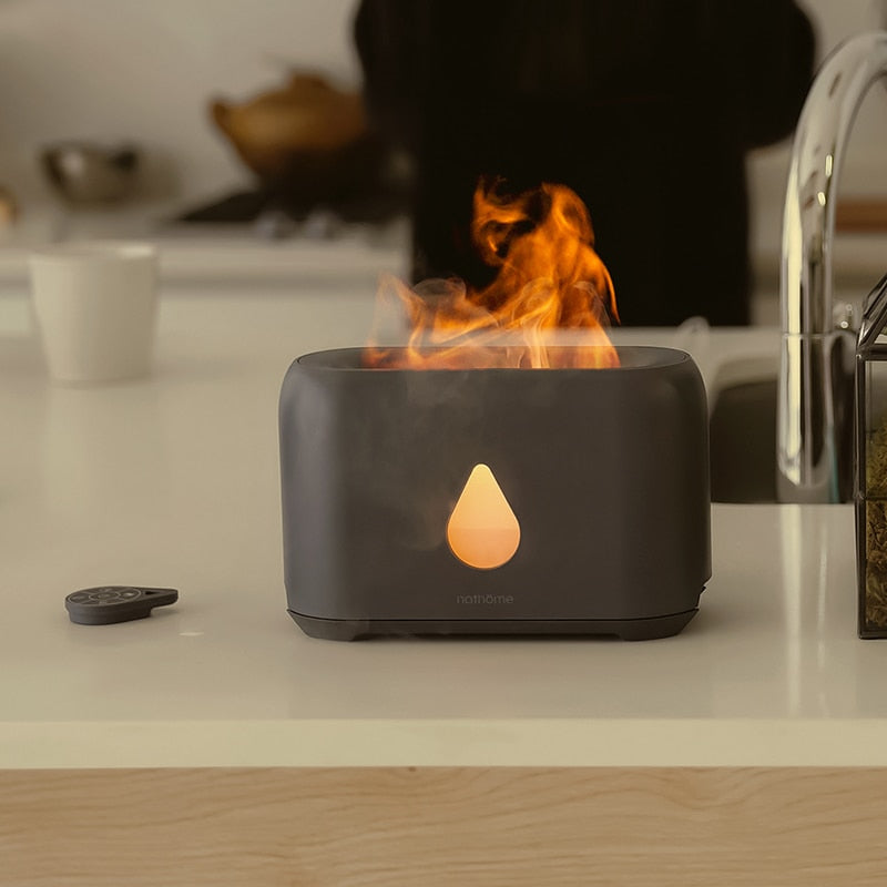 Flame shaped humidifier