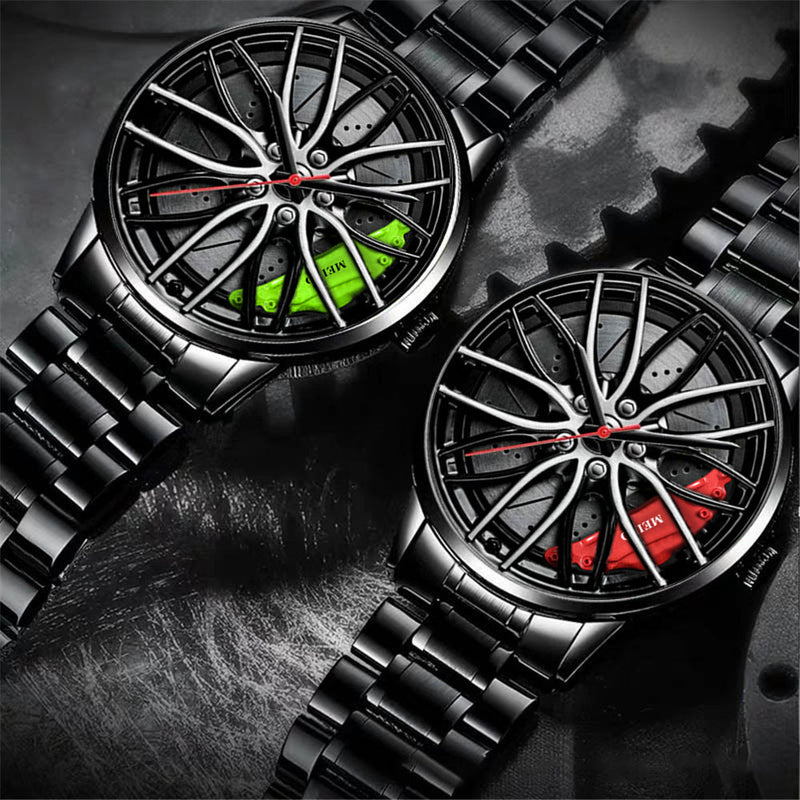 Sporty Wheel-Inspired Watch